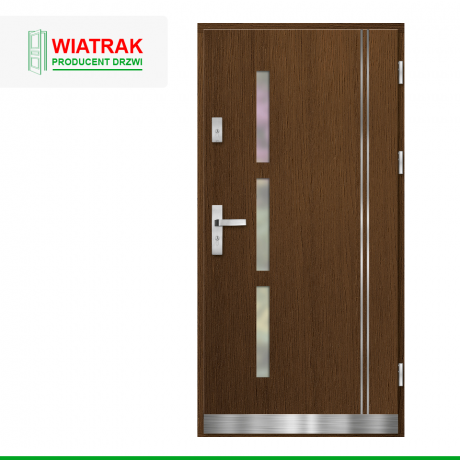 WIATRAK – drzwi płytowe, wzór DP13