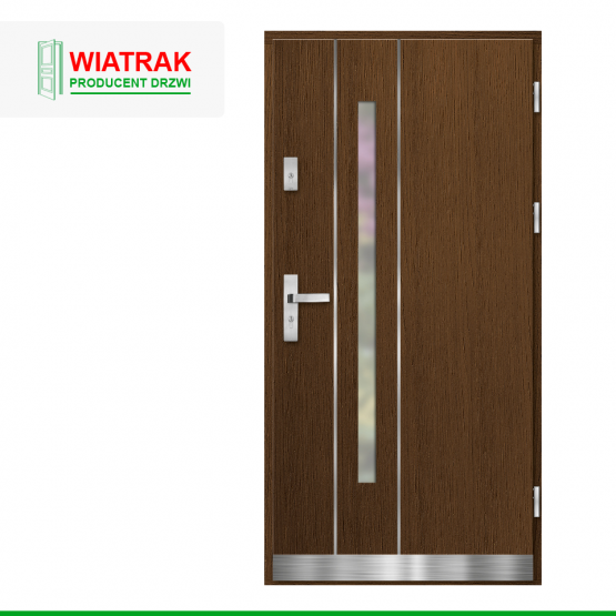 WIATRAK – drzwi płytowe, wzór DP18