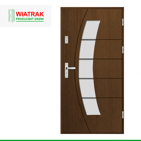 WIATRAK – drzwi płytowe, wzór DP24