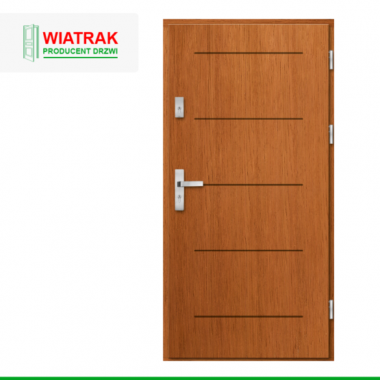 WIATRAK – drzwi płytowe, wzór DP47