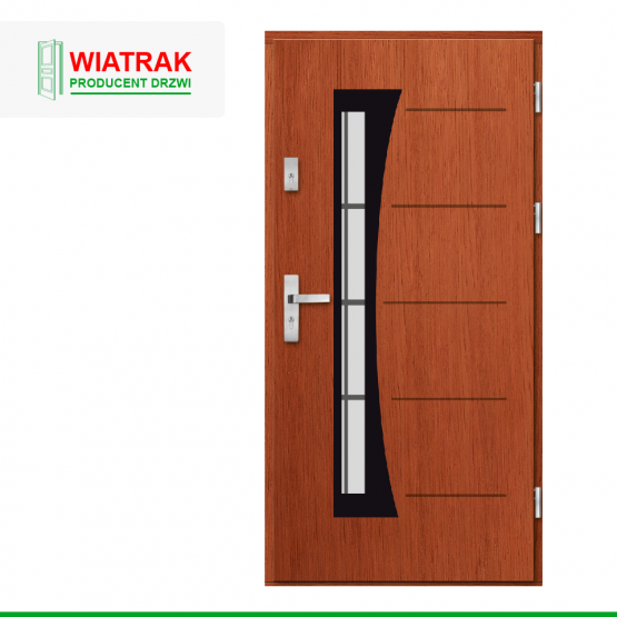 WIATRAK – drzwi płytowe, wzór DP6