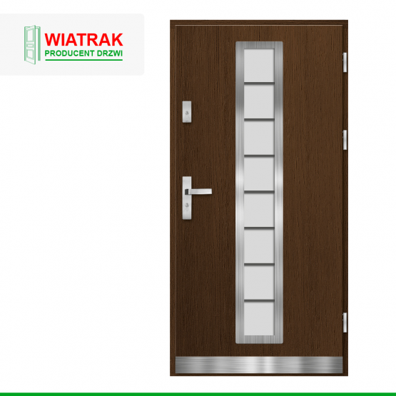 WIATRAK – drzwi płytowe, wzór DP9