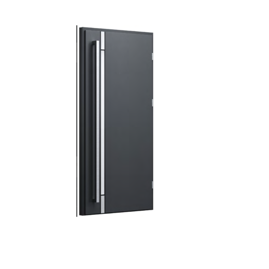 DRZWI ALUMINIOWE WIKĘD – TERMO PRESTIGE LUX – KOLEKCJA FUTURE INOX – WZÓR FI04B