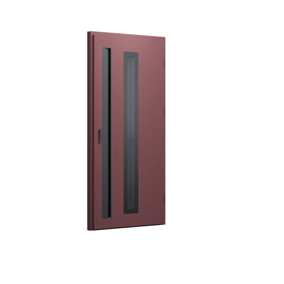 DRZWI STALOWE WIKĘD – TERMO PRESTIGE LUX – KOLEKCJA GLASS DESIGN – WZÓR GD01A