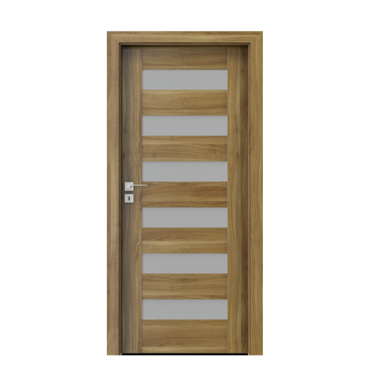 PORTA – drzwi wewnętrzne ramiakowe- KOLEKCJA KONCEPT-AKACJA MIODOWA- C6