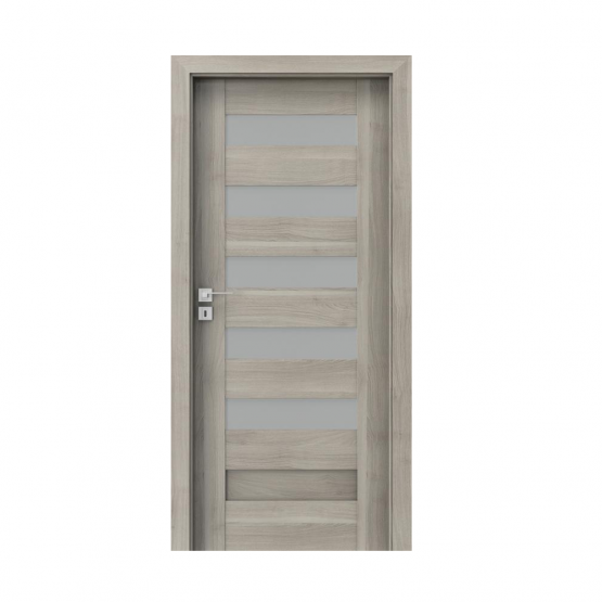 PORTA – drzwi wewnętrzne ramiakowe- KOLEKCJA KONCEPT-AKACJA SREBRNA- C5