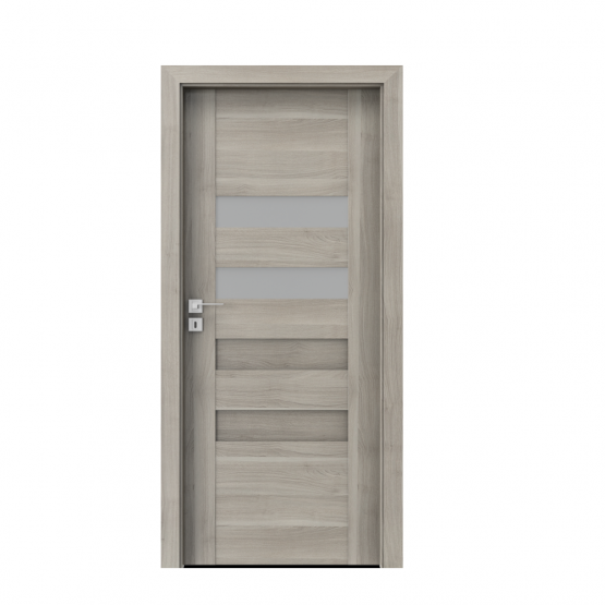 PORTA – drzwi wewnętrzne ramiakowe- KOLEKCJA KONCEPT-AKACJA SREBRNA- H2