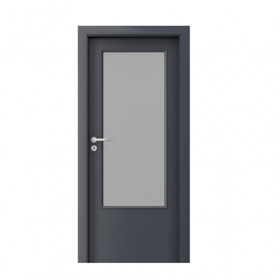 PORTA – drzwi wewnętrzne płycinowe- KOLEKCJA CPL- ANTRACYT HPL CPL- 1.3.