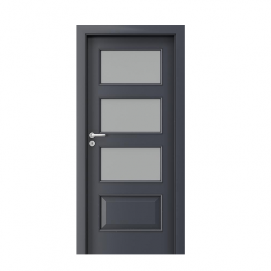 PORTA – drzwi wewnętrzne płycinowe- KOLEKCJA CPL- ANTRACYT HPL CPL- 5.4.