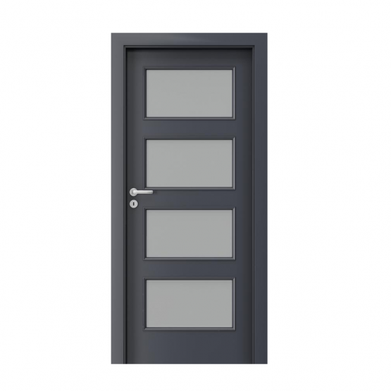 PORTA – drzwi wewnętrzne płycinowe- KOLEKCJA CPL- ANTRACYT HPL CPL- 5.5.