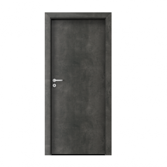 PORTA – drzwi wewnętrzne płycinowe- KOLEKCJA CPL- BETON CIEMNY- 1.1.