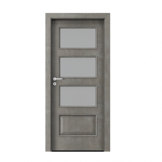 PORTA – drzwi wewnętrzne płycinowe- KOLEKCJA CPL- BETON JASNY- 5.4.