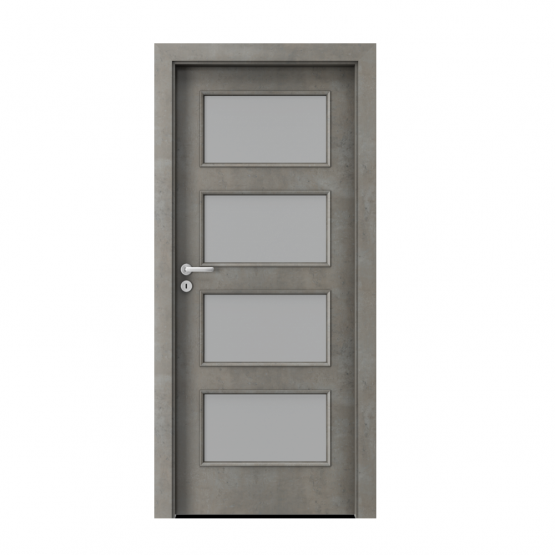 PORTA – drzwi wewnętrzne płycinowe- KOLEKCJA CPL- BETON JASNY- 5.5.