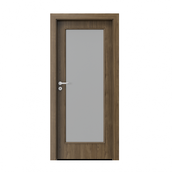 PORTA – drzwi wewnętrzne płycinowe- KOLEKCJA CPL- ORZECH NATURALNY (MATOWY)- 1.4.