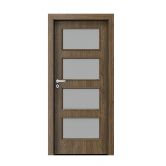 PORTA – drzwi wewnętrzne płycinowe- KOLEKCJA CPL- ORZECH NATURALNY (MATOWY)- 5.5.