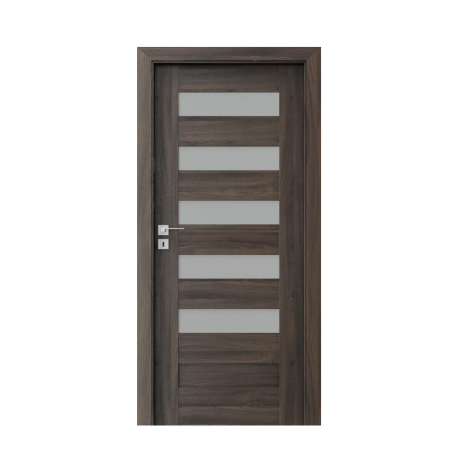 PORTA – drzwi wewnętrzne ramiakowe- KOLEKCJA KONCEPT-DĄB CIEMNY- C5