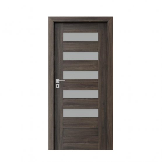 PORTA – drzwi wewnętrzne ramiakowe- KOLEKCJA KONCEPT-DĄB CIEMNY- C5