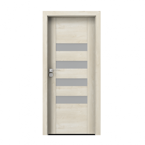 PORTA – drzwi wewnętrzne ramiakowe- KOLEKCJA KONCEPT-DĄB SKANDYNAWSKI- H4