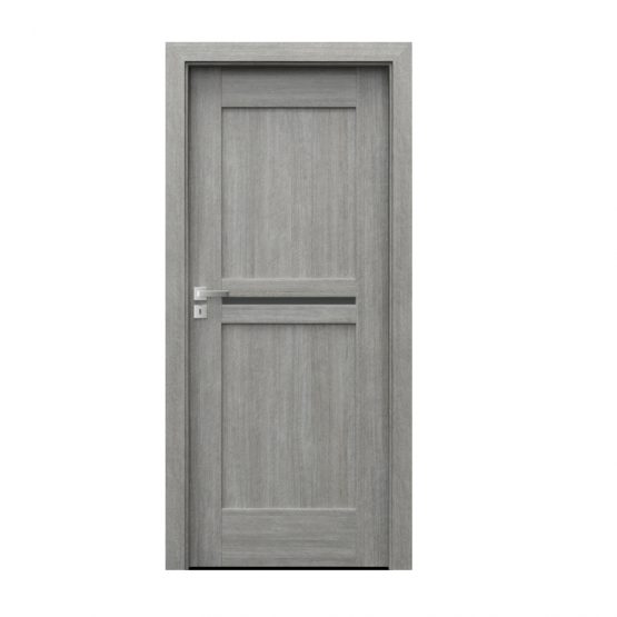 PORTA – drzwi wewnętrzne ramiakowe- KOLEKCJA KONCEPT-DĄB SREBRZYSTY-B1
