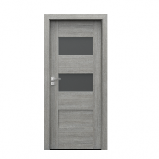 PORTA – drzwi wewnętrzne ramiakowe- KOLEKCJA KONCEPT-DĄB SREBRZYSTY-K2