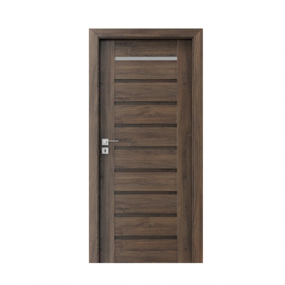 PORTA – drzwi wewnętrzne ramiakowe- KOLEKCJA KONCEPT-DĄB SZKARŁATNY- A1