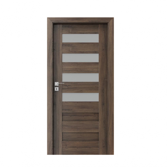 PORTA – drzwi wewnętrzne ramiakowe- KOLEKCJA KONCEPT-DĄB SZKARŁATNY- C4