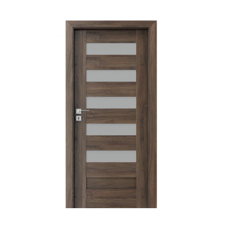 PORTA – drzwi wewnętrzne ramiakowe- KOLEKCJA KONCEPT-DĄB SZKARŁATNY- C5