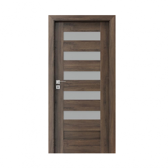 PORTA – drzwi wewnętrzne ramiakowe- KOLEKCJA KONCEPT-DĄB SZKARŁATNY- C5