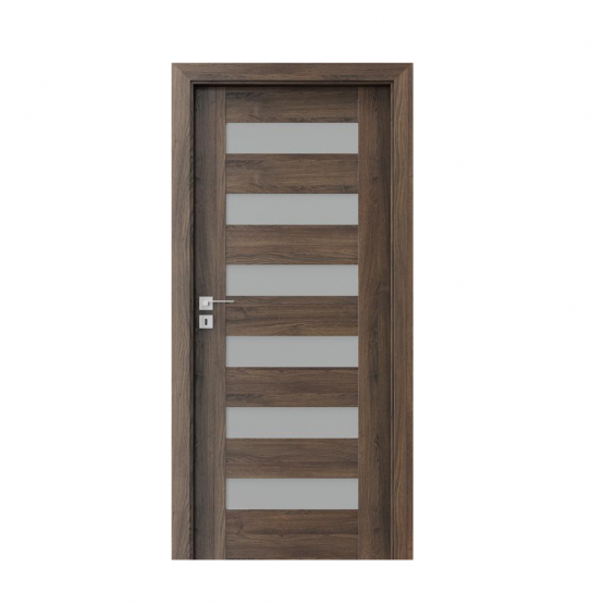 PORTA – drzwi wewnętrzne ramiakowe- KOLEKCJA KONCEPT-DĄB SZKARŁATNY- C6