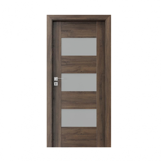 PORTA – drzwi wewnętrzne ramiakowe- KOLEKCJA KONCEPT-DĄB SZKARŁATNY- K3