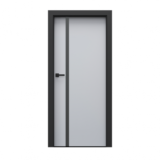 PORTA – drzwi wewnętrzne płycinowe- KOLEKCJA LOFT-POPIELATY EUROINVEST-MODEL 4.A.