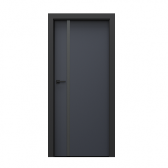 PORTA – drzwi wewnętrzne płycinowe- KOLEKCJA LOFT-ANTRACYT-MODEL 4.A.