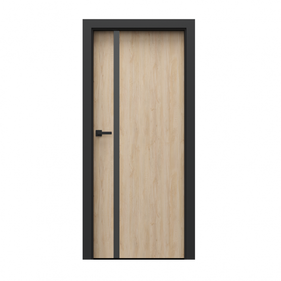 PORTA – drzwi wewnętrzne płycinowe- KOLEKCJA LOFT-BUK SKANDYNAWSKI-MODEL 4.A.