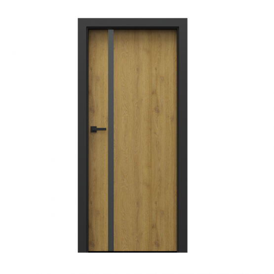 PORTA – drzwi wewnętrzne płycinowe- KOLEKCJA LOFT-DĄB NATURALNY-MODEL 4.A.