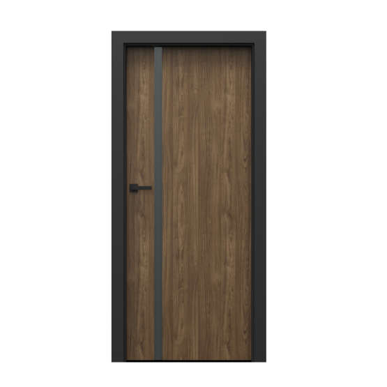 PORTA – drzwi wewnętrzne płycinowe- KOLEKCJA LOFT-ORZECH NATURALNY-MODEL 4.A.