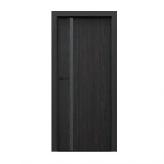 PORTA – drzwi wewnętrzne płycinowe- KOLEKCJA LOFT-STRUKTURA CIEMNY-MODEL 4.A.