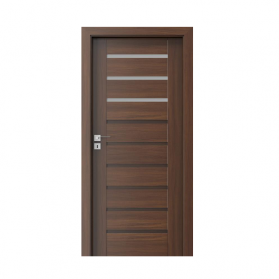 PORTA – drzwi wewnętrzne ramiakowe- KOLEKCJA KONCEPT-ORZECH 4-A3