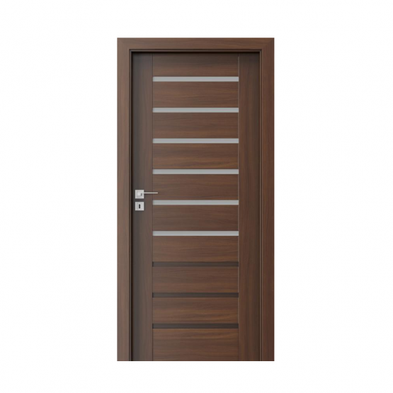 PORTA – drzwi wewnętrzne ramiakowe- KOLEKCJA KONCEPT-ORZECH 4-A6