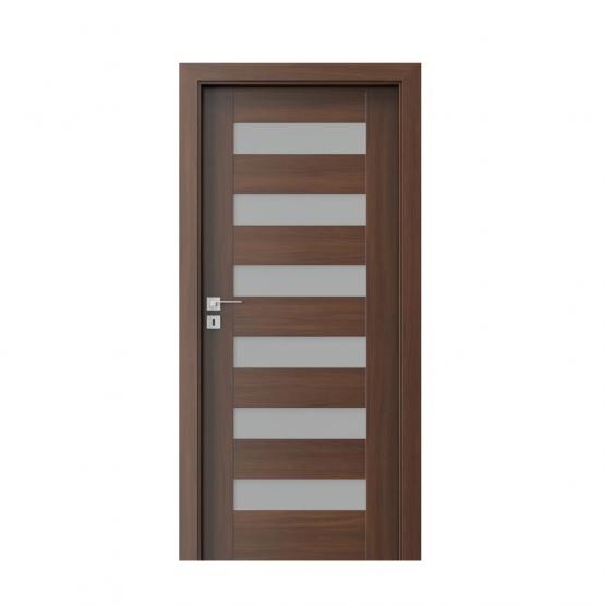 PORTA – drzwi wewnętrzne ramiakowe- KOLEKCJA KONCEPT-ORZECH 4-C6