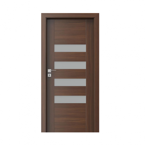 PORTA – drzwi wewnętrzne ramiakowe- KOLEKCJA KONCEPT-ORZECH 4-H4