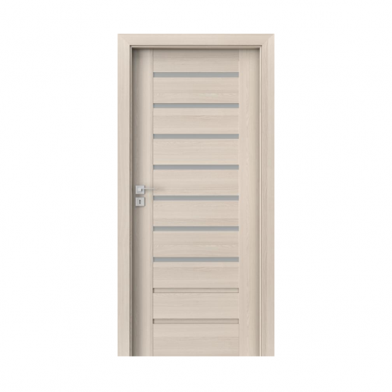 PORTA – drzwi wewnętrzne ramiakowe- KOLEKCJA KONCEPT-ORZECH BIELONY-A7
