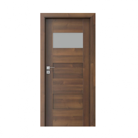 PORTA – drzwi wewnętrzne ramiakowe- KOLEKCJA KONCEPT-ORZECH-K1