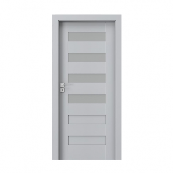 PORTA – drzwi wewnętrzne ramiakowe- KOLEKCJA KONCEPT-POPIELATY EUROINVEST-C4
