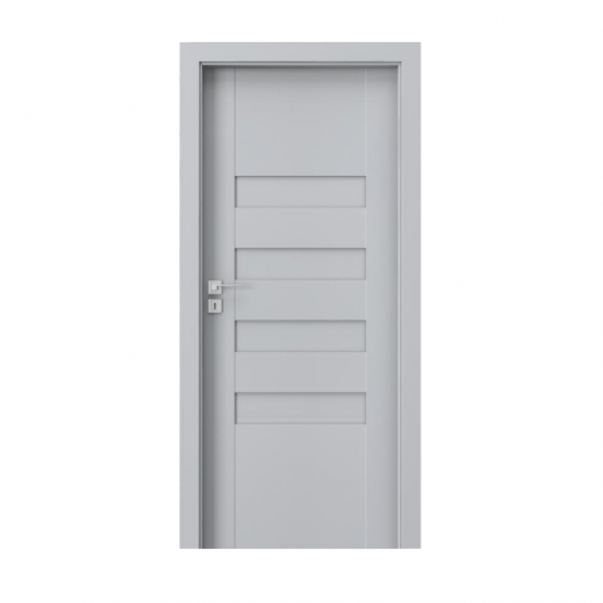 PORTA – drzwi wewnętrzne ramiakowe- KOLEKCJA KONCEPT-POPIELATY EUROINVEST-H0