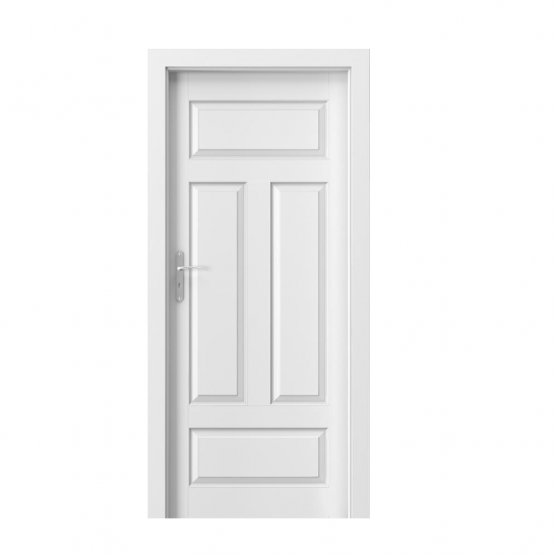 PORTA – drzwi wewnętrzne płycinowe- KOLEKCJA ROYAL PREMIUM- BIAŁY- P