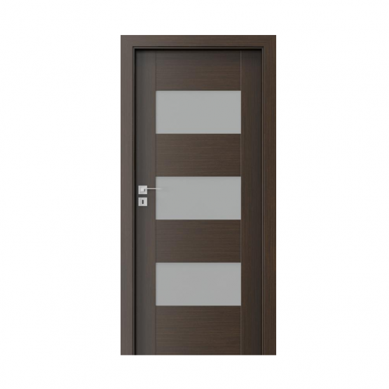PORTA – drzwi wewnętrzne ramiakowe- KOLEKCJA KONCEPT-WENGE-K3