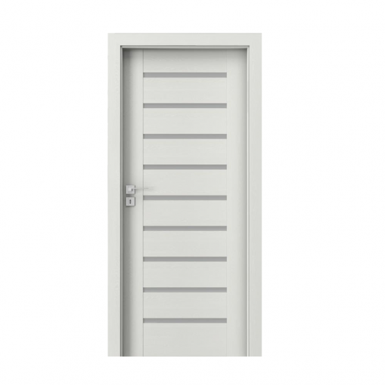 PORTA – drzwi wewnętrzne ramiakowe- KOLEKCJA KONCEPT-WENGE WHITE- A9