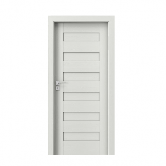 PORTA – drzwi wewnętrzne ramiakowe- KOLEKCJA KONCEPT-WENGE WHITE- C0