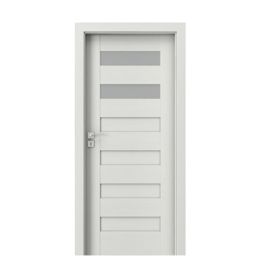 PORTA – drzwi wewnętrzne ramiakowe- KOLEKCJA KONCEPT-WENGE WHITE- C2