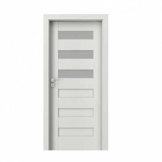 PORTA – drzwi wewnętrzne ramiakowe- KOLEKCJA KONCEPT-WENGE WHITE- C3
